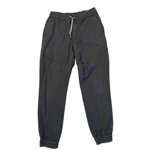 Volcom Frickin Slim Joggers Men Sz S Heathered Charcoal Grey